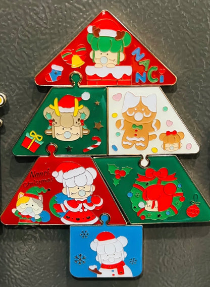 Nanci Merry Christmas Fridge Sticker Series (Whole set 6 PCS)