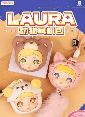 【Sale】Laura Animal Earphones Bag Series Blind Box