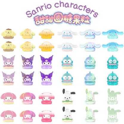 Sanrio Characters Doughnut Mini Beans Series PVC Figures