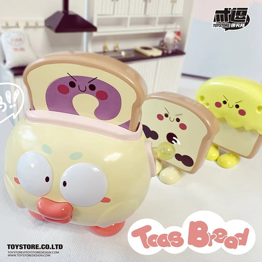 Toast Bread Bake Small Pieces of Bread Series PVC Figures