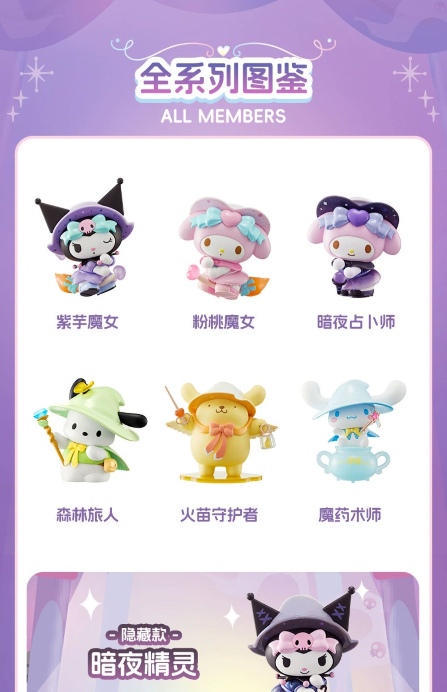 Sanrio Characters Magic Story Series Blind Box