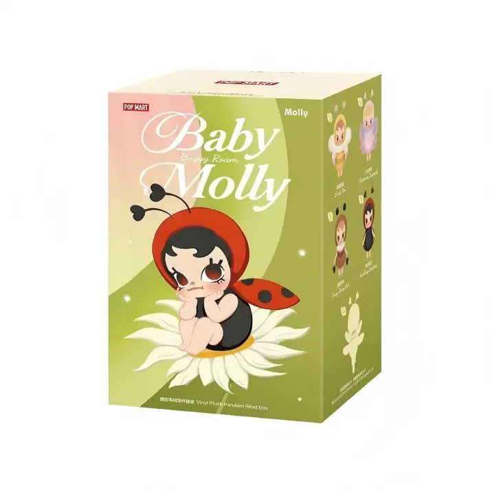 Baby Molly Buggy Roam Series Vinyl Plush Pendant Blind Box (pre order）