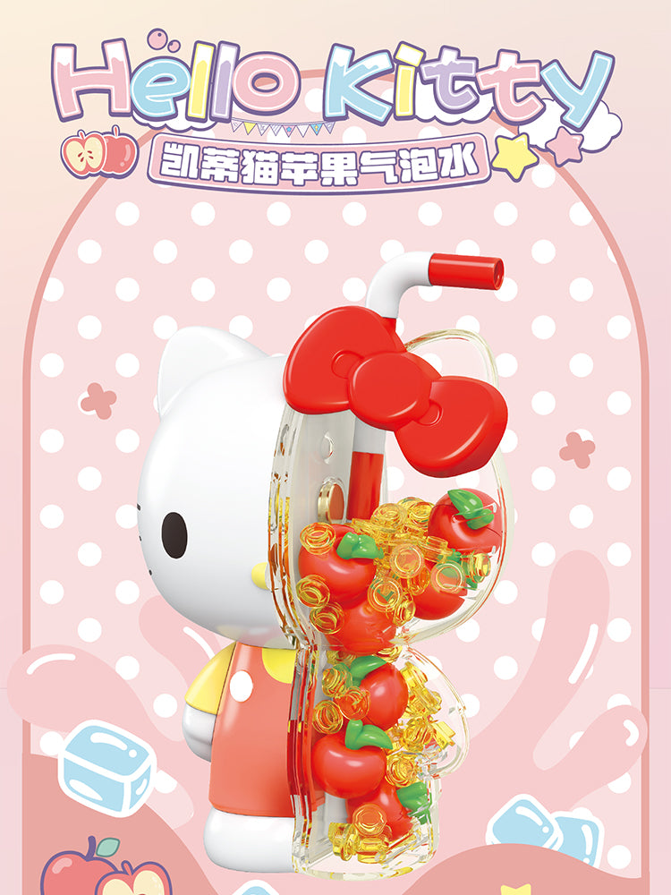 Sanrio Wonderful Big Bubble Soda Building Blocks