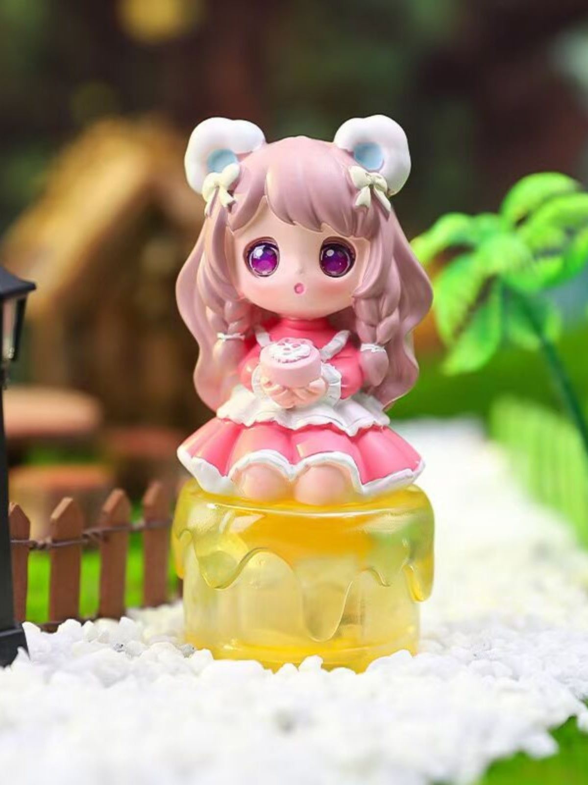 Micro Sweetness Cute Rabbit QQ Jelly Sreries Figures (can be light)