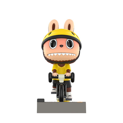 The Monster Labubu Summer Cycling Figure