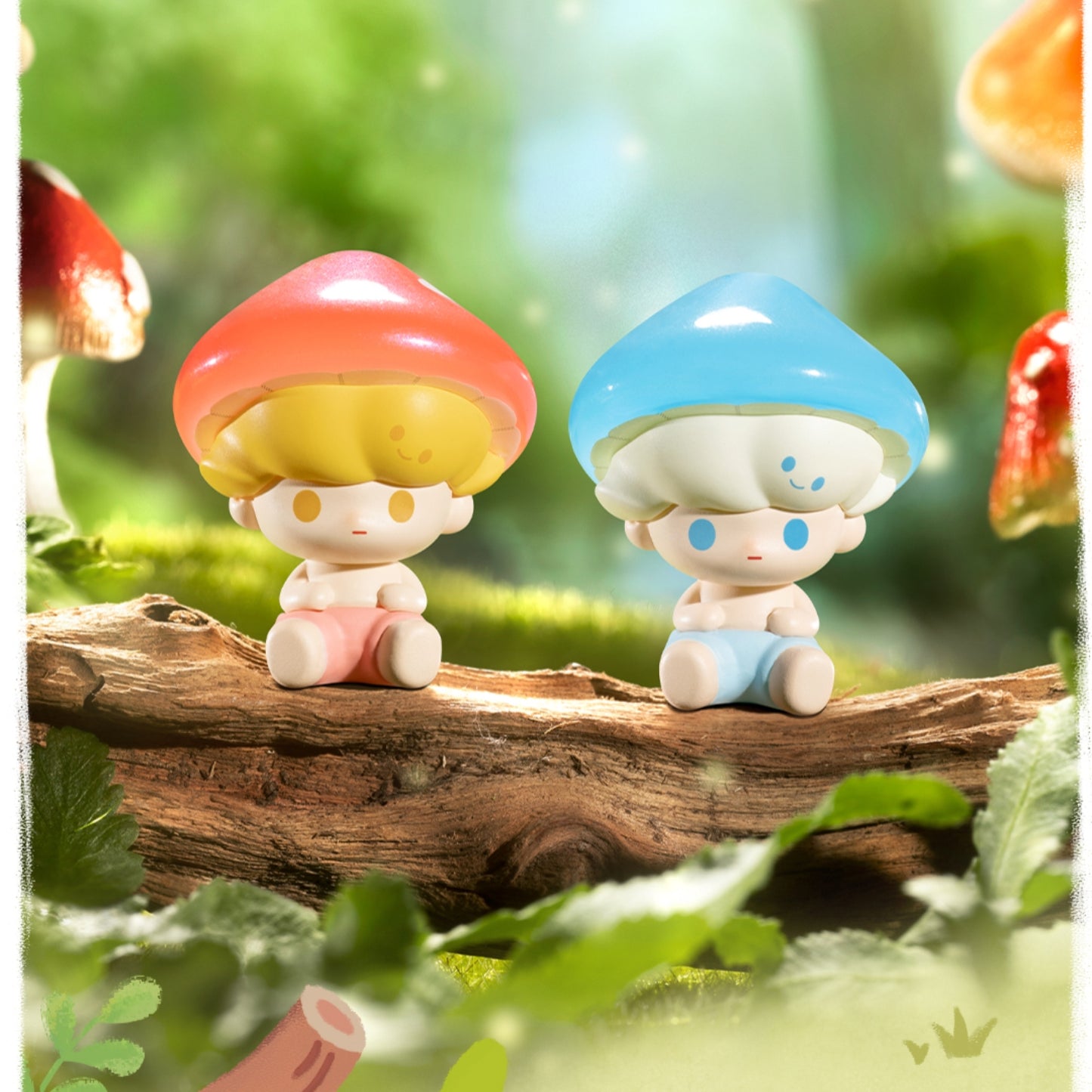 【Sale#】POP BEAN Mushroom Elf Series Bean