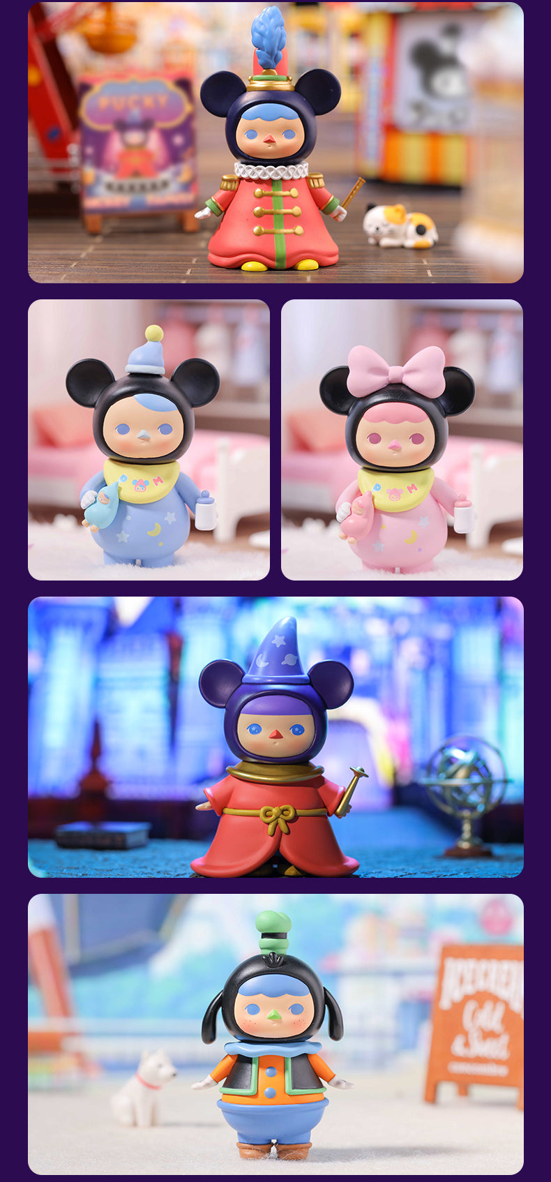 Pucky MK Mouse Family Series