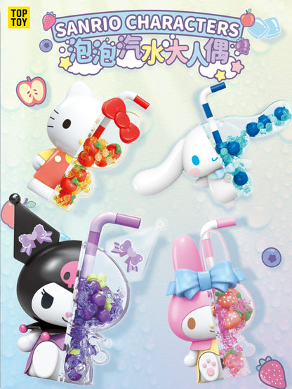 Sanrio Wonderful Big Bubble Soda Building Blocks