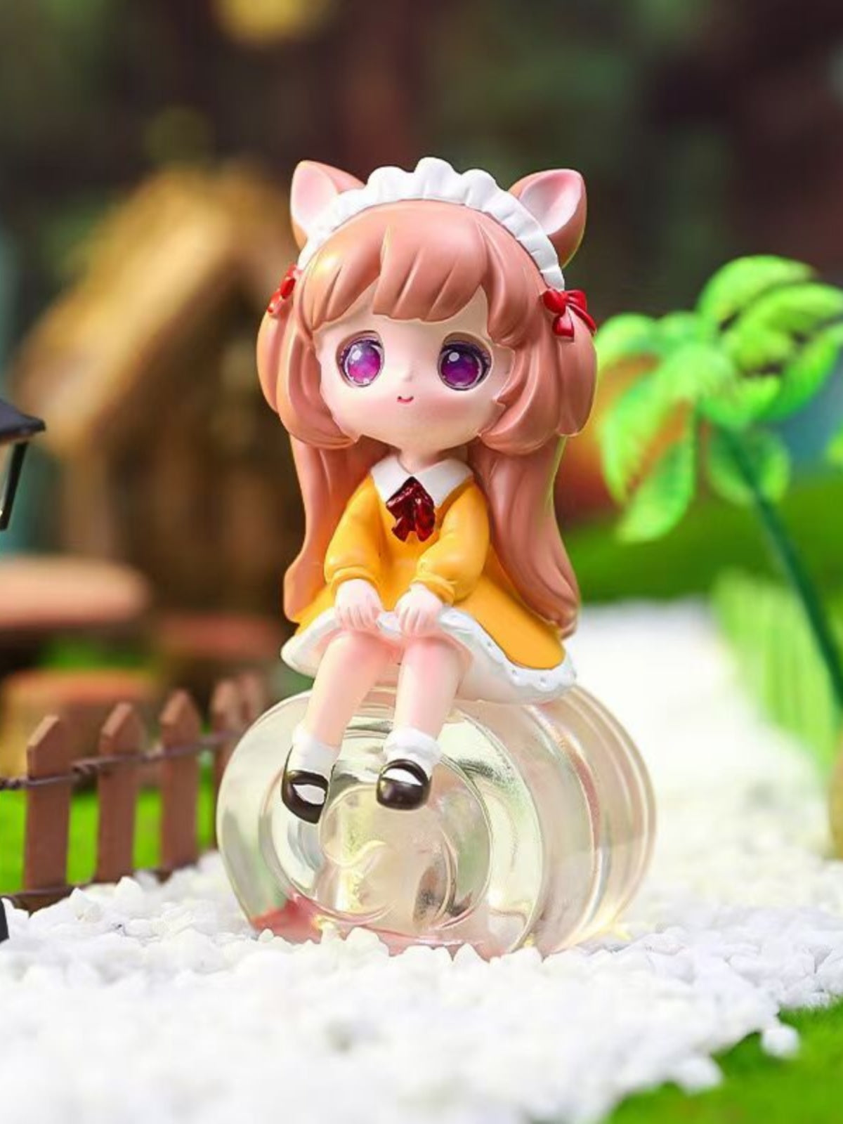 Micro Sweetness Cute Rabbit QQ Jelly Sreries Figures (can be light)