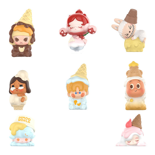 POP BEAN Melt Ice Cream Series Figures Set