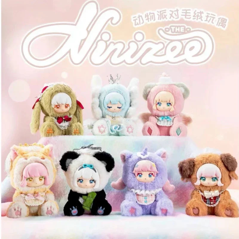 【New Arrival 】Ninizee Animal Party Series Plush Blind Box