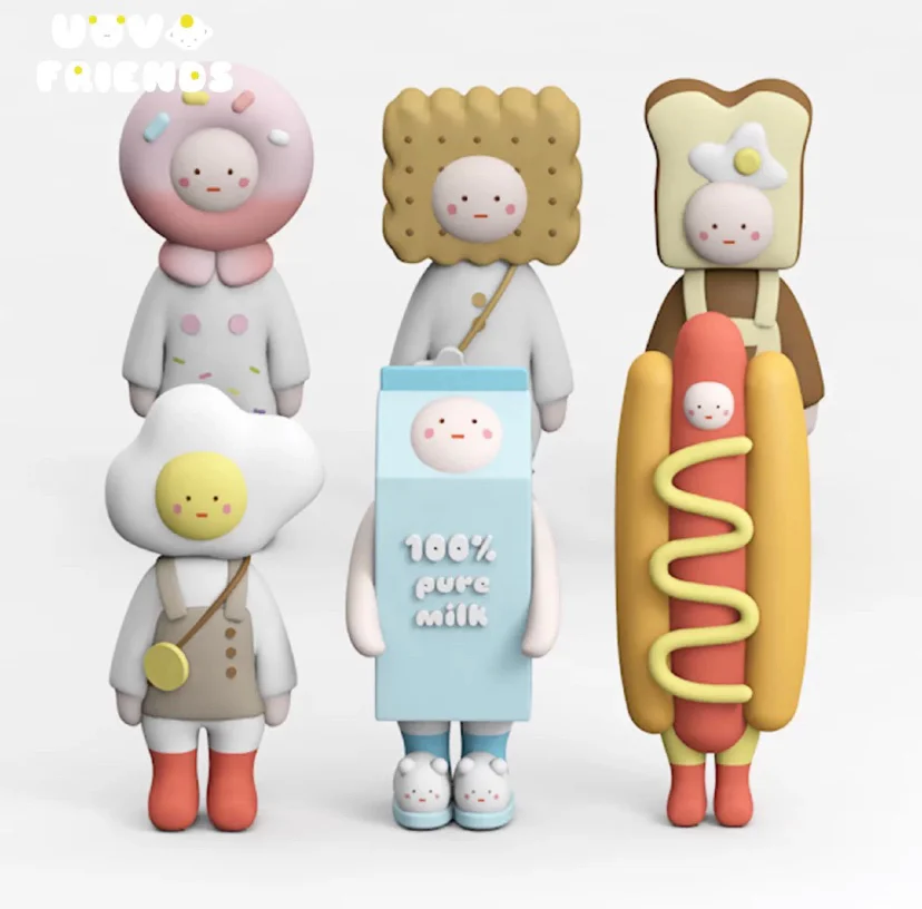 Uovo Friends Food Series Blind Box