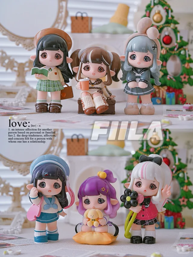 FiiLa-N.T.Girls Series PVC Figures