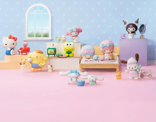 sanrio characters cozy time pvc