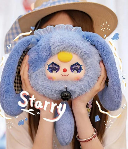 Baby Three-Lucky Rabbit Zipper Bag Plush Series