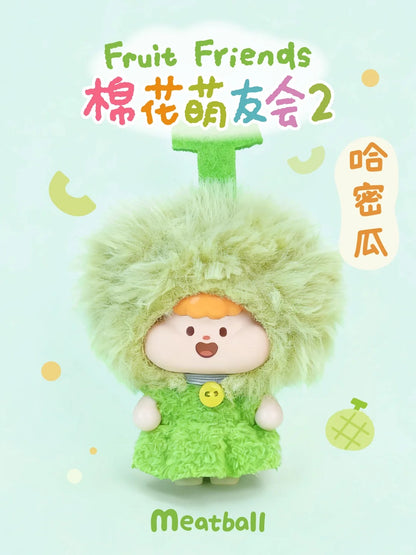 MEATBALL cute friends fruit series plush pendant