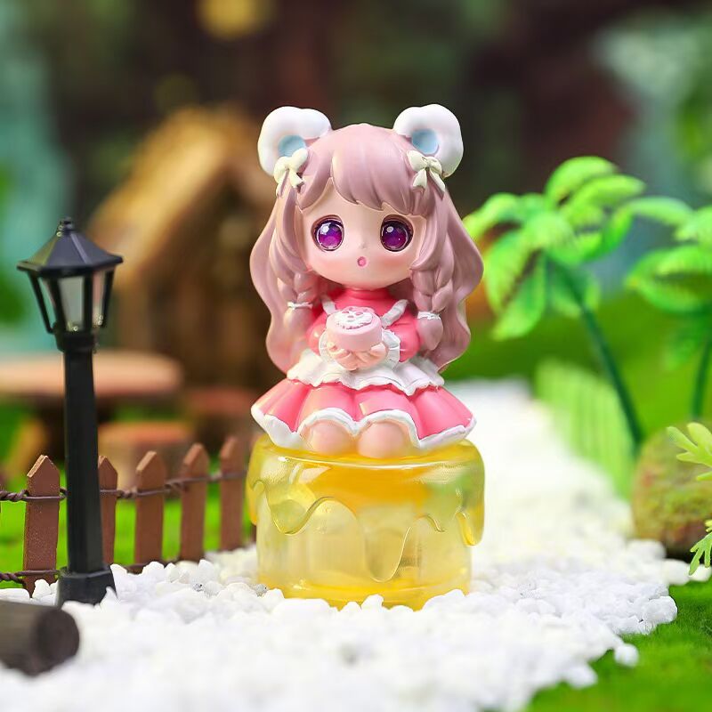 Micro Sweetness Cute Rabbit QQ Jelly Sreries Figures (can be light)