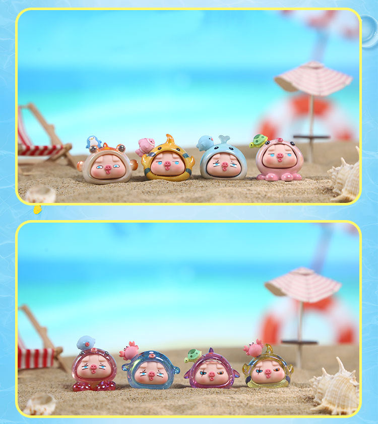 Sea Piggy Mini Bean Series Blind Box