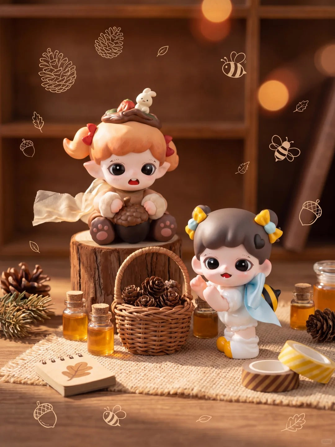 Zoraa fairytale town seires figures Blind Box
