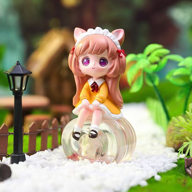 Micro Sweetness Cute Rabbit QQ Jelly Sreries Figures (can be light)