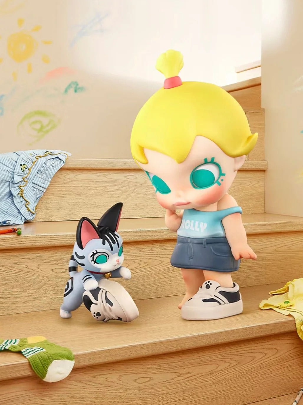 Baby Molly & Baby Tabby Series Blind Box Figures