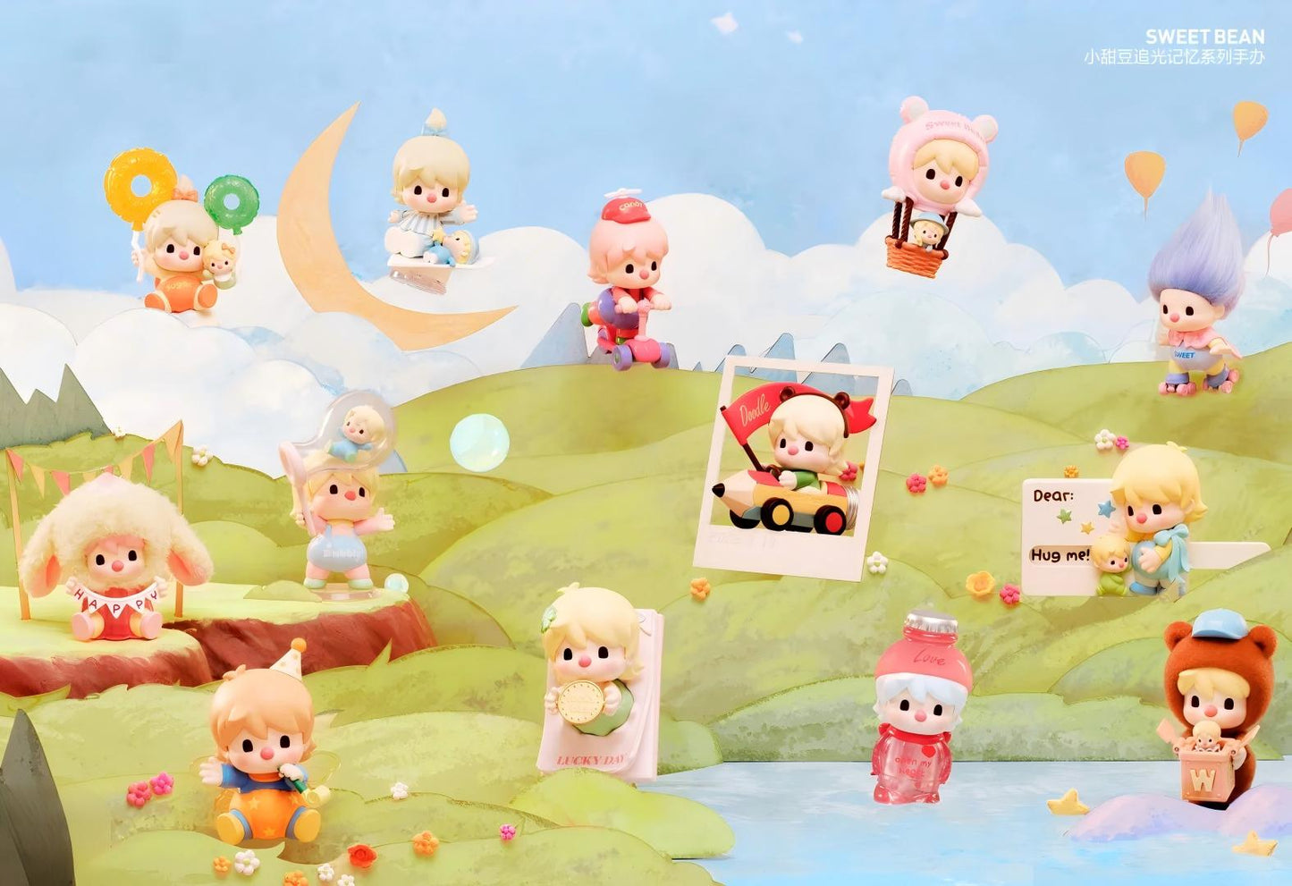 Sweet Bean Days of Sparkles Serise Figures