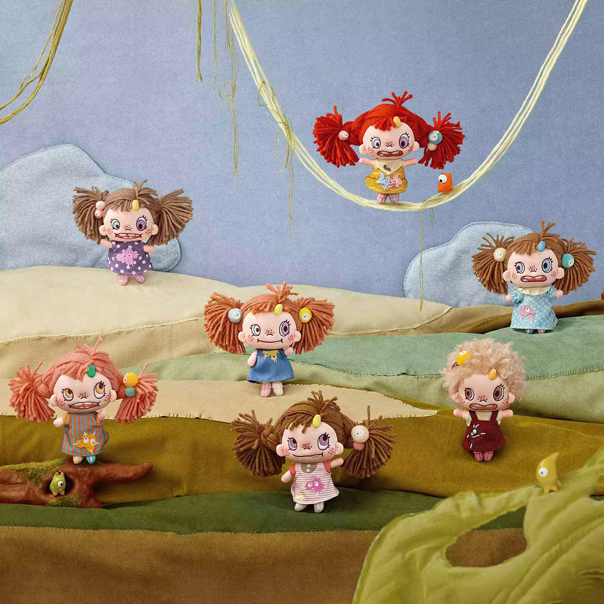 POP MART POLAR Smudge Puff Series - Plush Pendant Blind Box