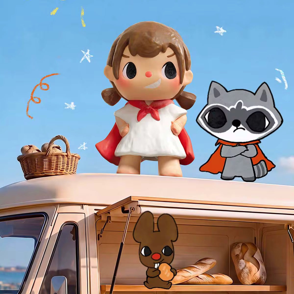 POP MART Merodi Snack Time Series Figures(Pre Order)