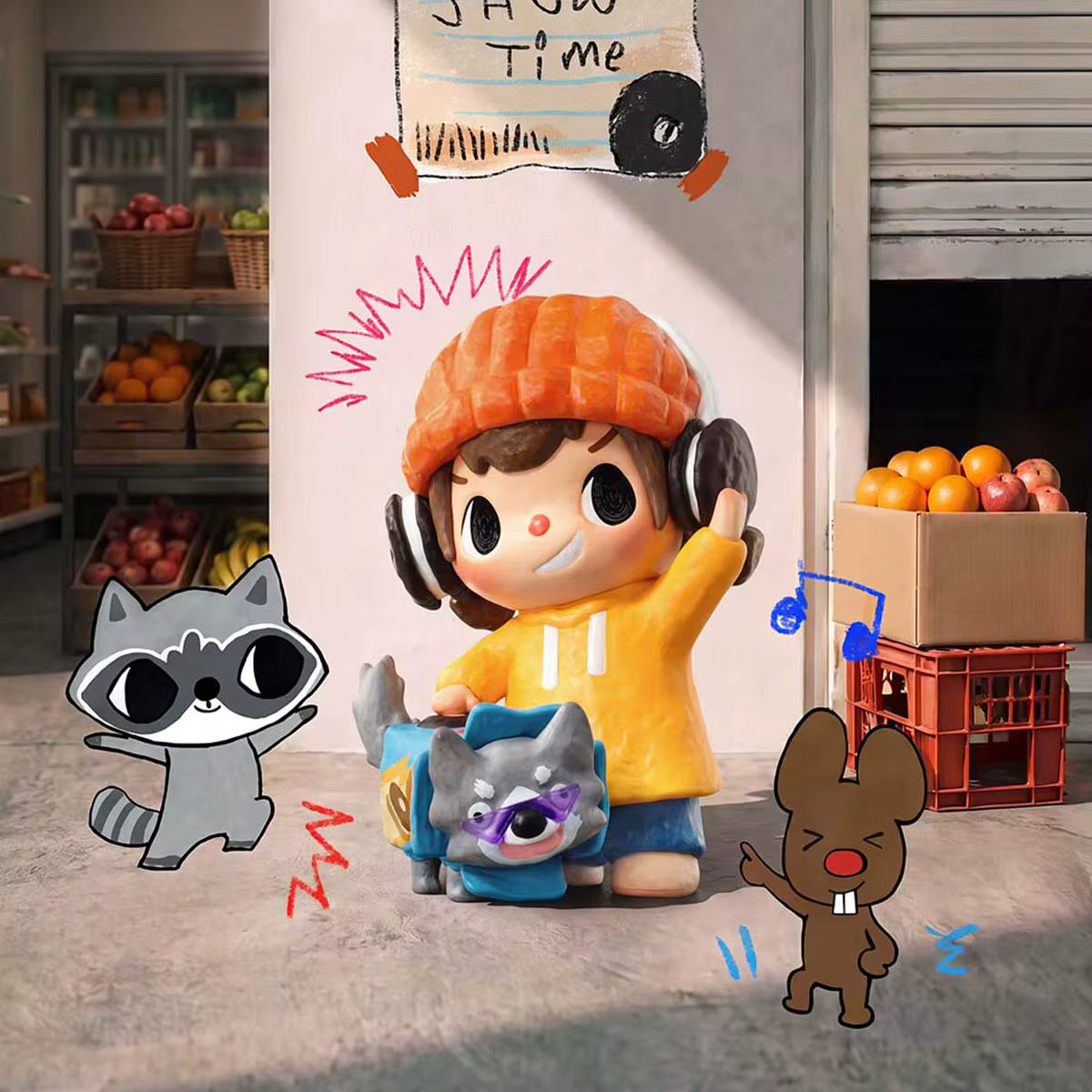 POP MART Merodi Snack Time Series Figures(Pre Order)
