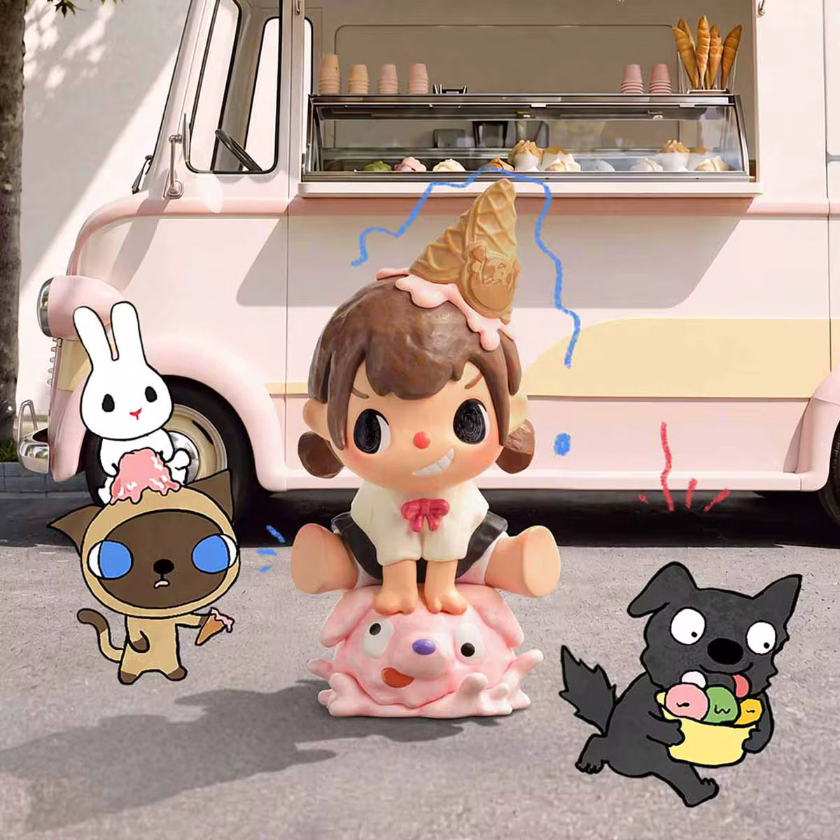 POP MART Merodi Snack Time Series Figures(Pre Order)