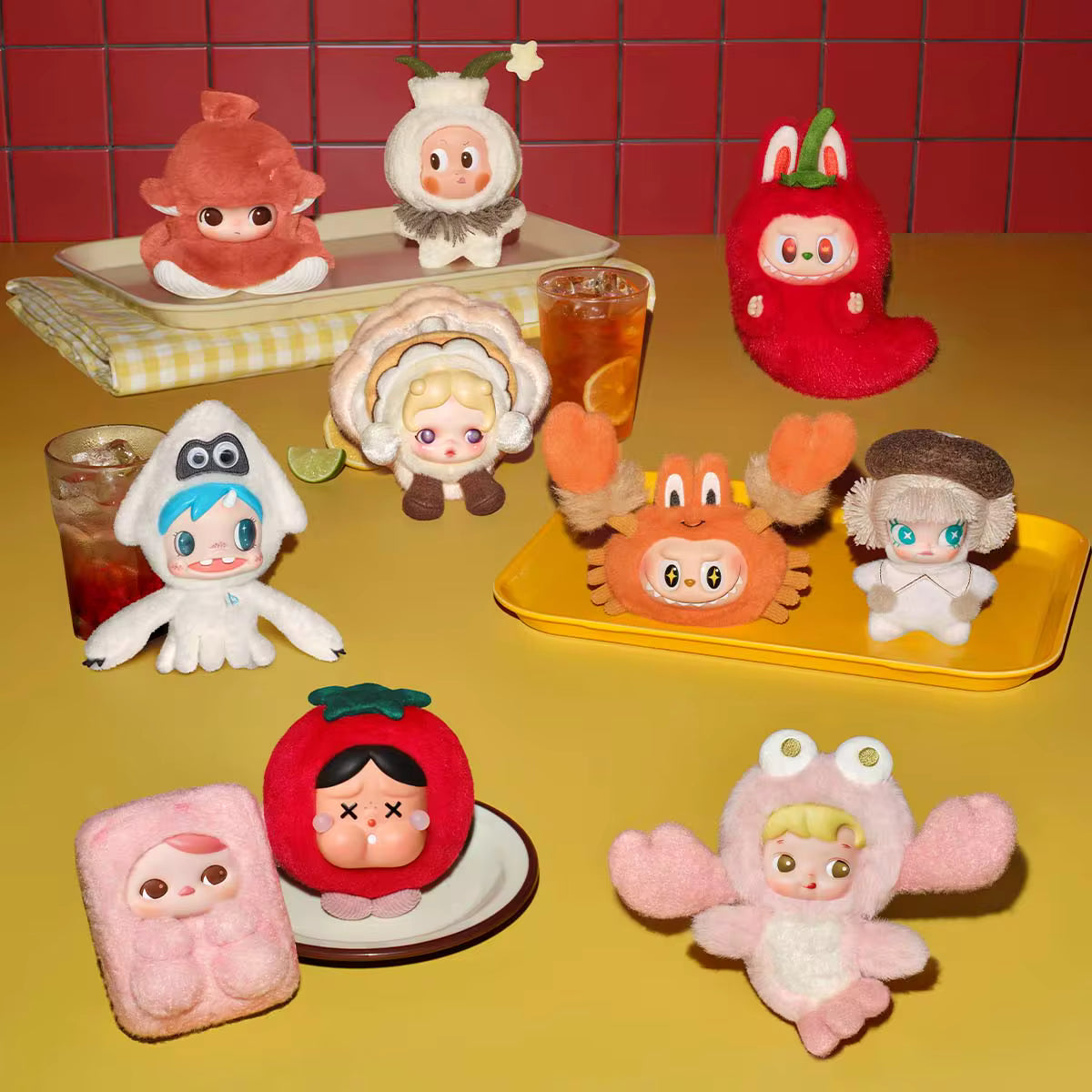 POP MART Dip For Fun Series - Plush Pendant Blind Box(Pre Order)