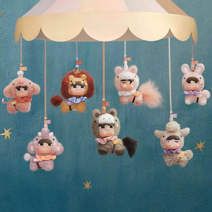 POP MART CRYBABY Crying Round n Round Series - Vinyl Plush Pendant Blind Box（Pre Order）