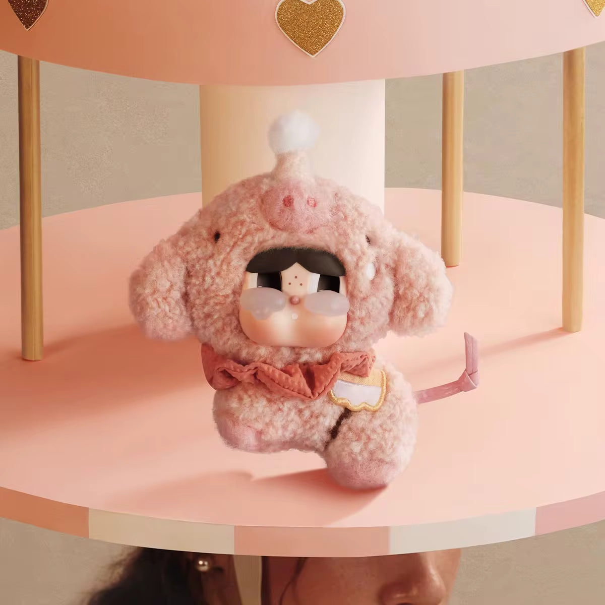 POP MART CRYBABY Crying Round n Round Series - Vinyl Plush Pendant Blind Box（Pre Order）
