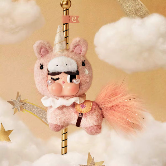 POP MART CRYBABY Crying Round n Round Series - Vinyl Plush Pendant Blind Box（Pre Order）