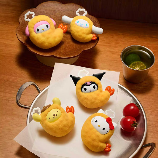 POP MART POP BEAN Hello Kitty and Friends Fried Shrimp Series (Pre Order)