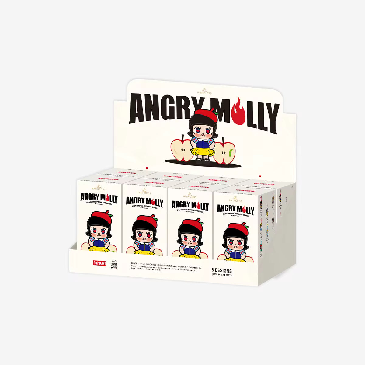 POP MART Angry Molly [PLAY] Disney Princess Series Plush Pendant（Pre Order）