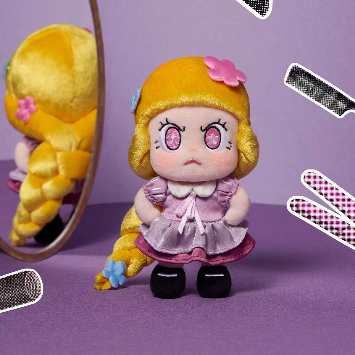 POP MART Angry Molly [PLAY] Disney Princess Series Plush Pendant（Pre Order）