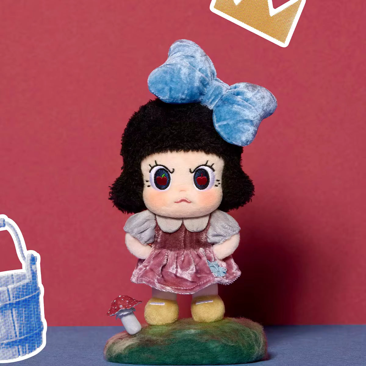 POP MART Angry Molly [PLAY] Disney Princess Series Plush Pendant（Pre Order）
