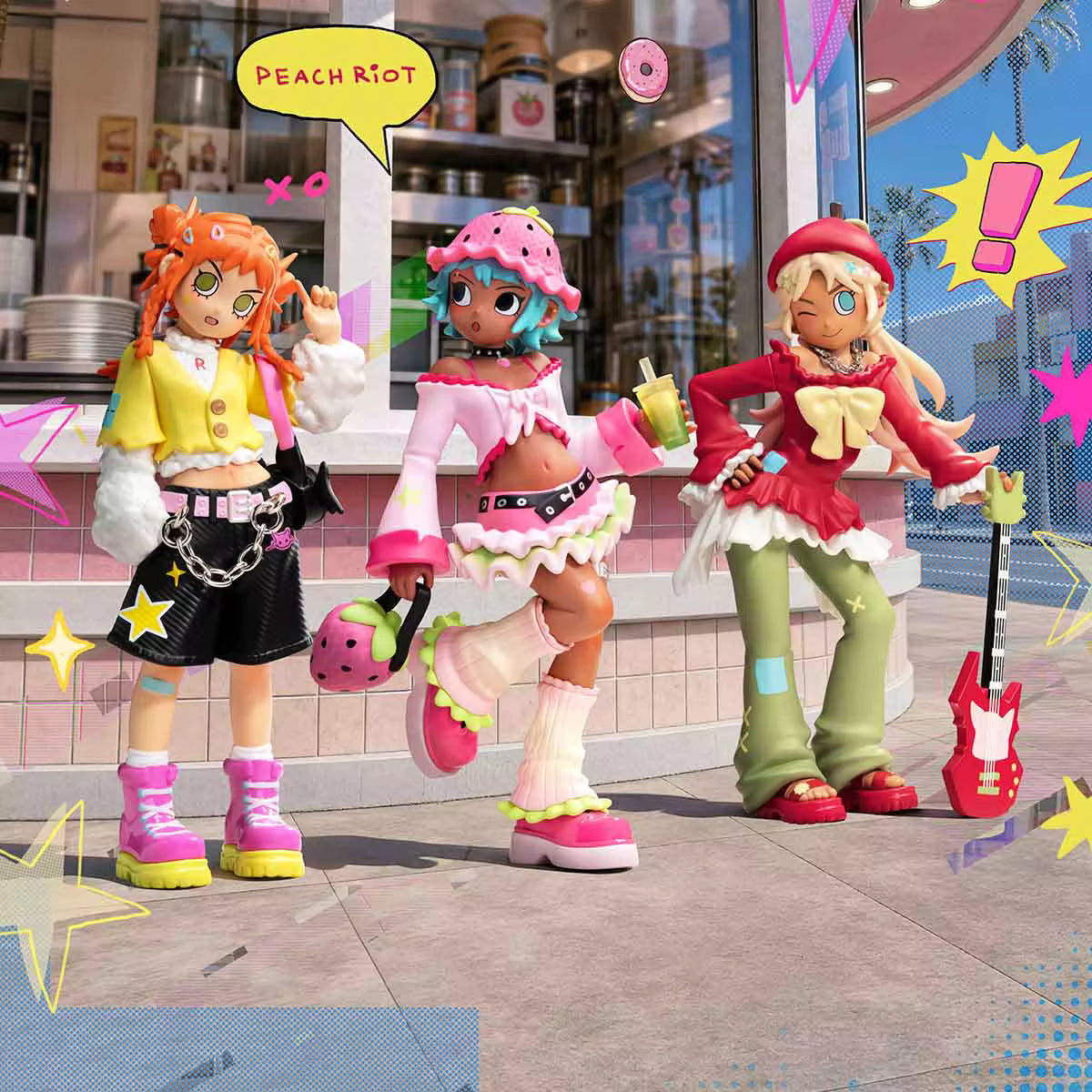 POP MART Peach Riot Sugar Mode Series Figures（Pre Order）