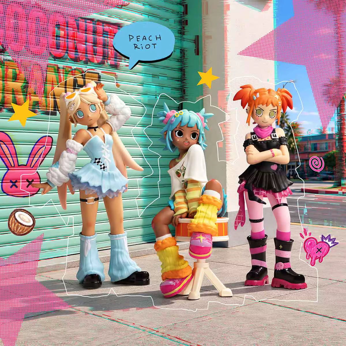POP MART Peach Riot Sugar Mode Series Figures（Pre Order）