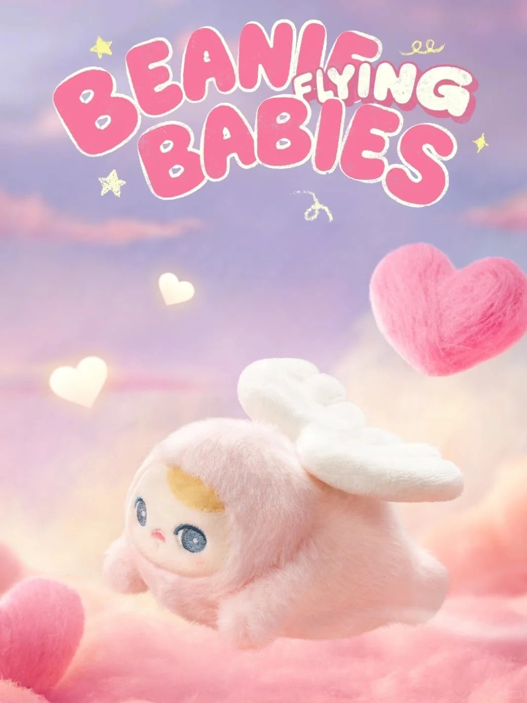 PUCKY BEANIE FLYING BABIES SERIES -PLUSH PENDENT