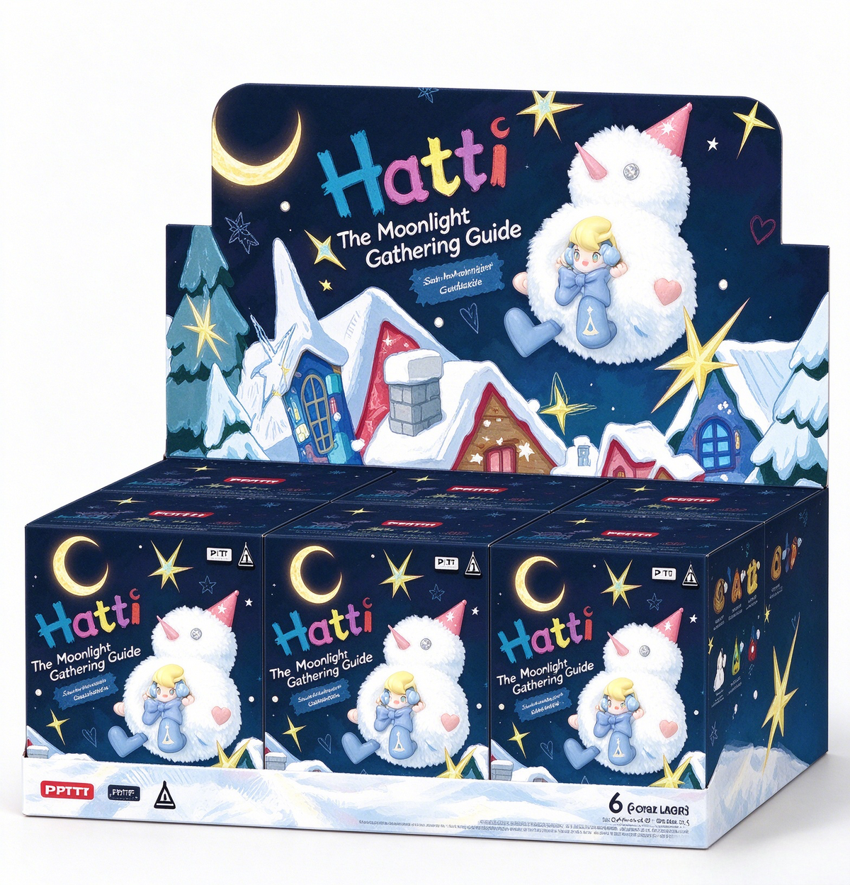 POP MART 1001 MOONS Moonlight Collection Guide Series Plush Pendant Blind Box(PRE-ORDER)