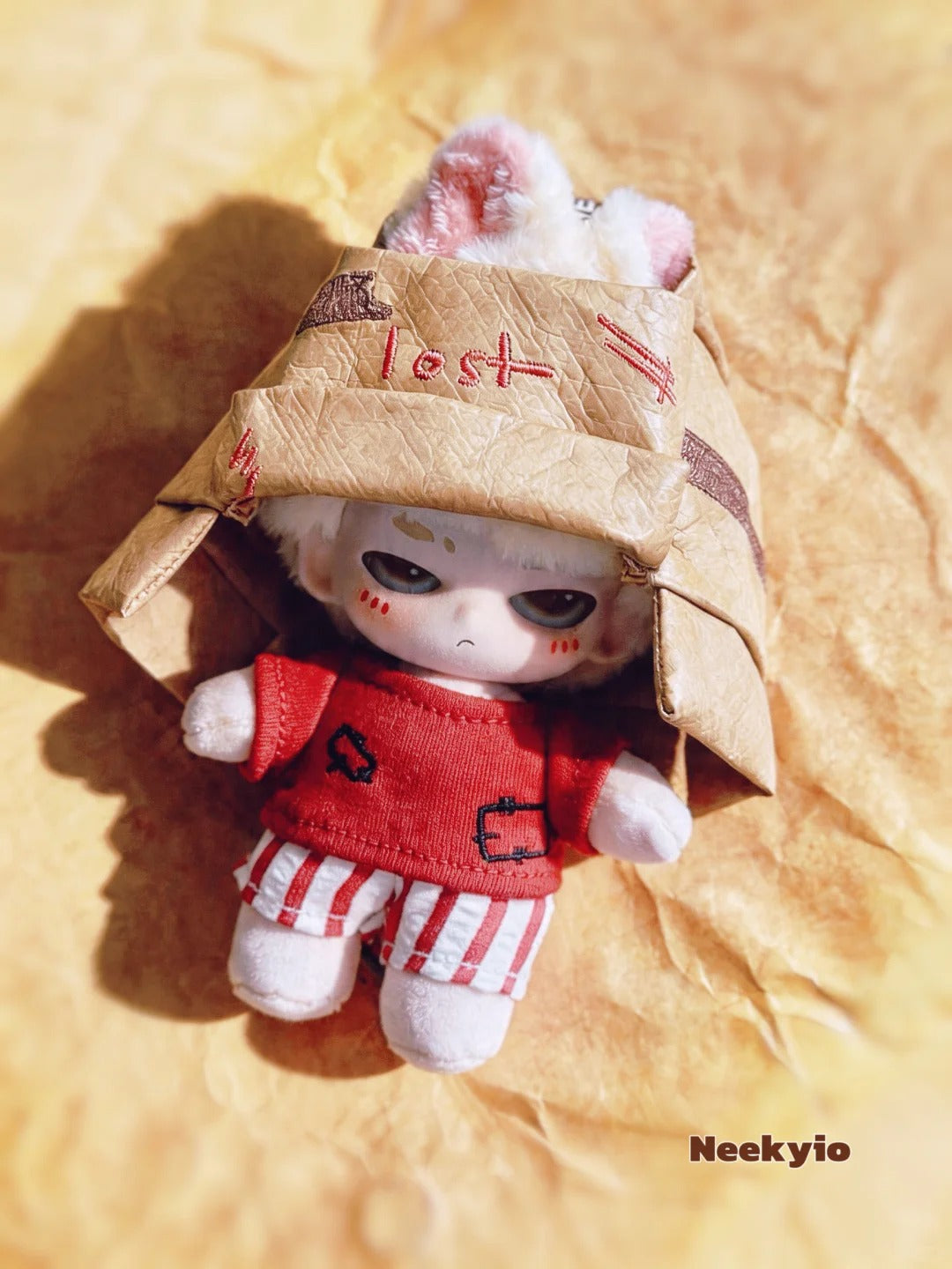 Neekyio Silent Beasts Series Plush Keychain Blind Box