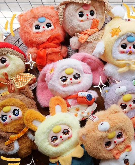 Baby three Antumu fairy tale plush blind box