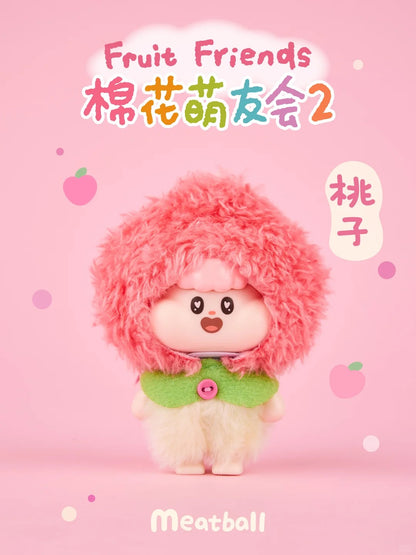 MEATBALL cute friends fruit series plush pendant