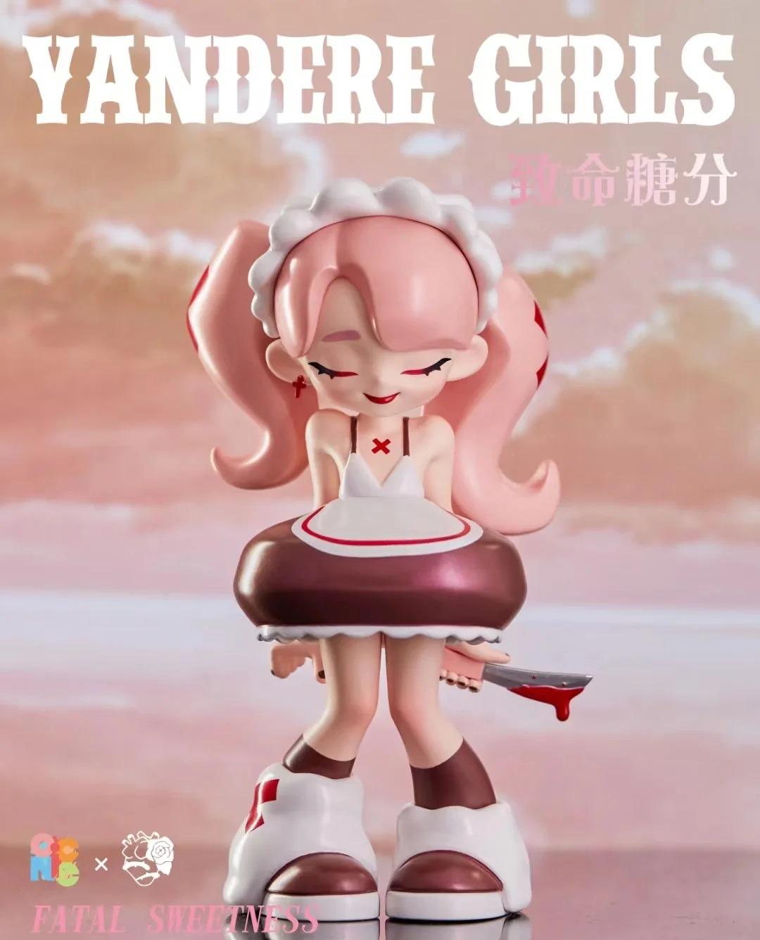 Q - Yandere Girl Hanging Card PVC