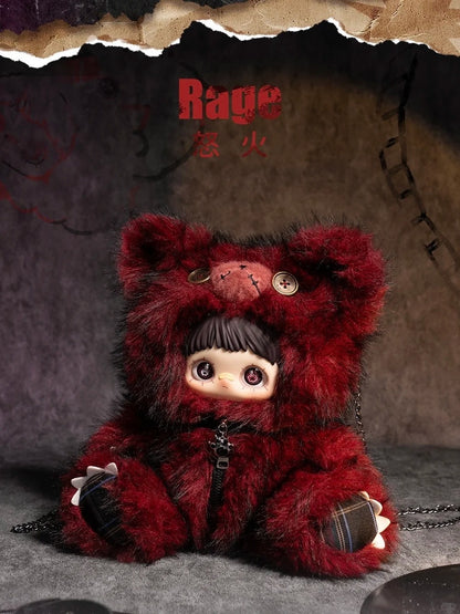 MAYMEI 400% Rebel Doll Backpack Series Plush Blind Box
