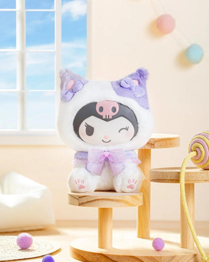 Sanrio characters play with kittens series plush pendant
