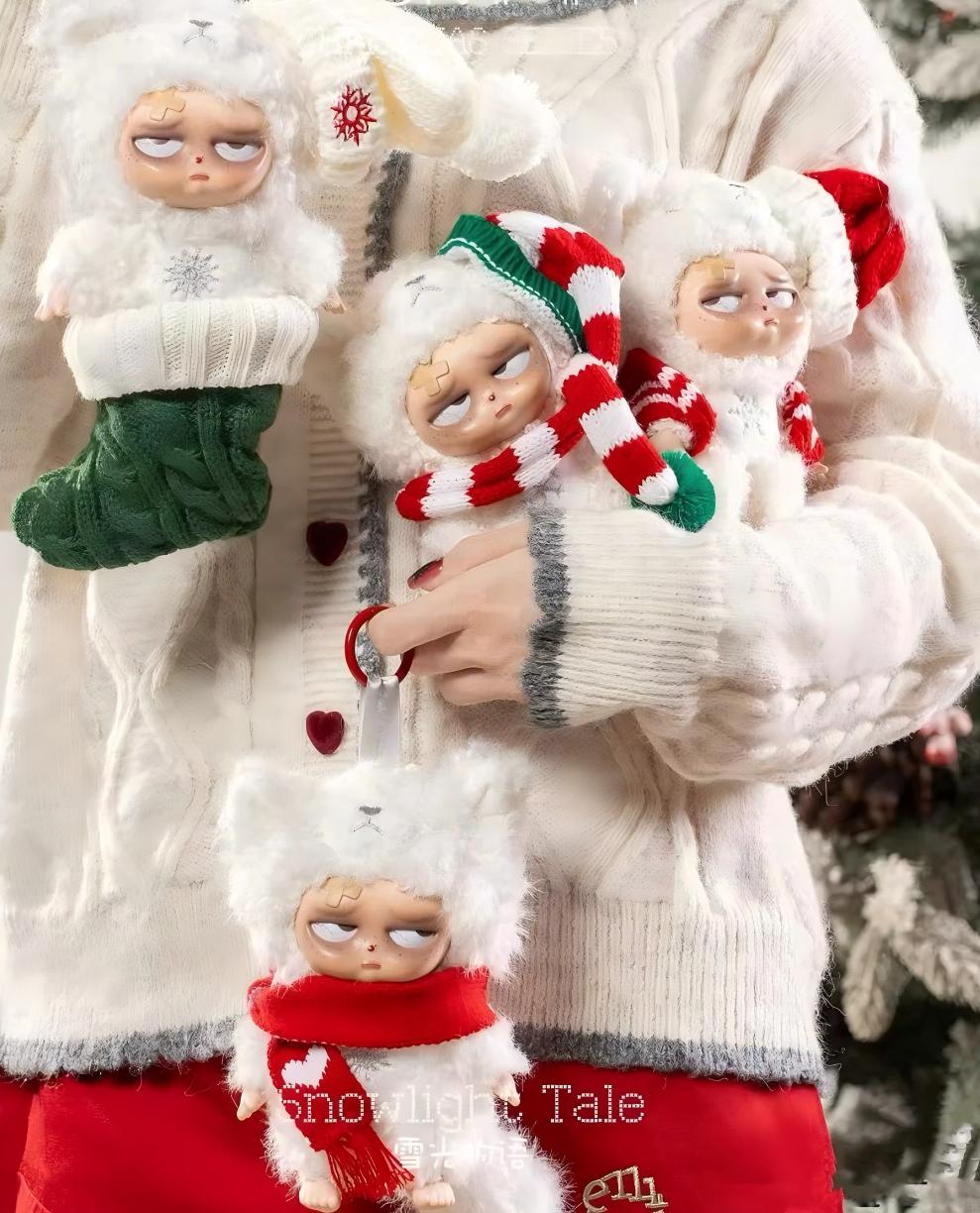 Sleepless Grumpipi Christmas Series Plush Dolls Blind Box（pre order）