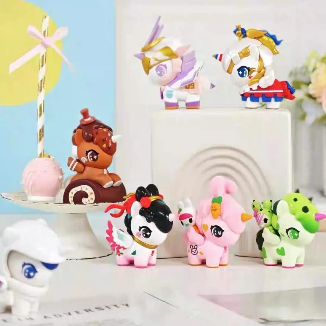 Chibi Style Unicoron Seasons in  Bloom Serise Figure